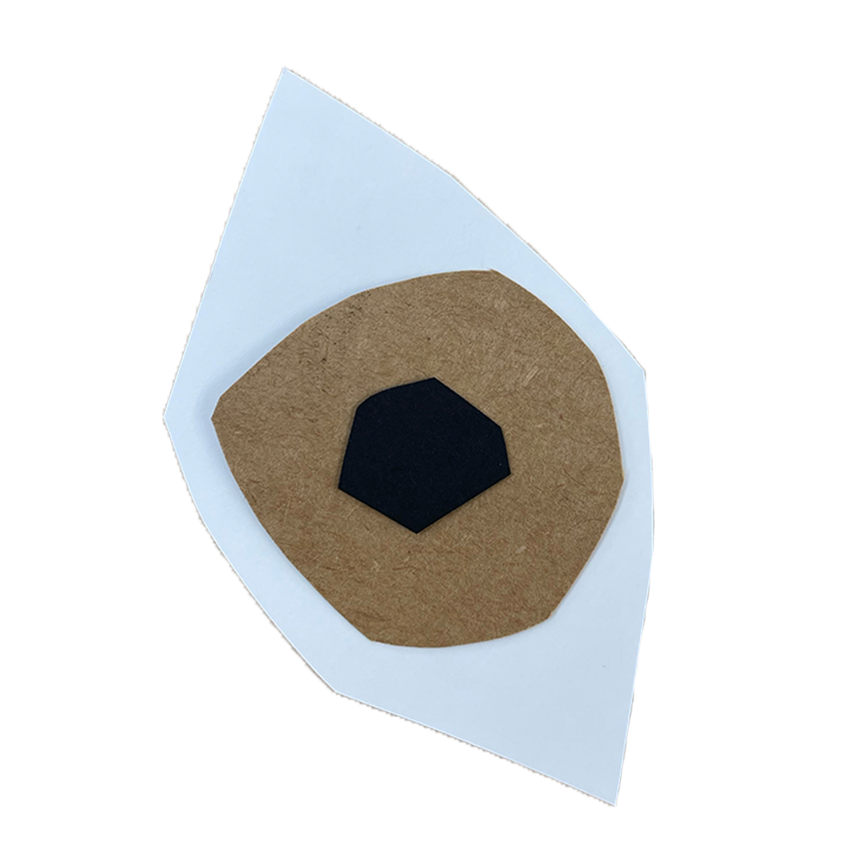 paper cutout eye