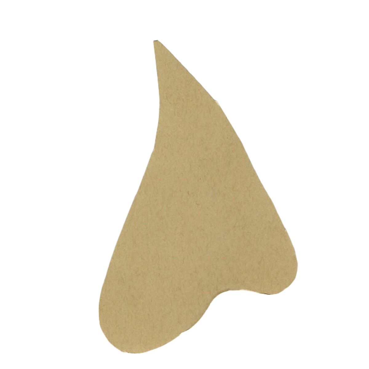 paper cutout nose
